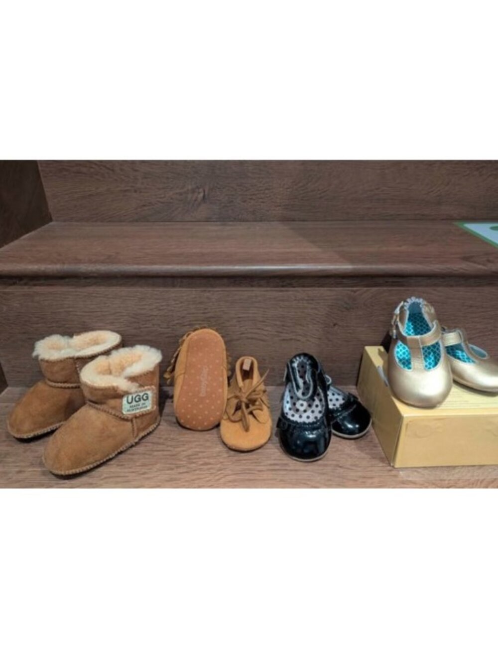 Baby Shoes (9-12 months): UGG Boots / Baby Gap / Robeez